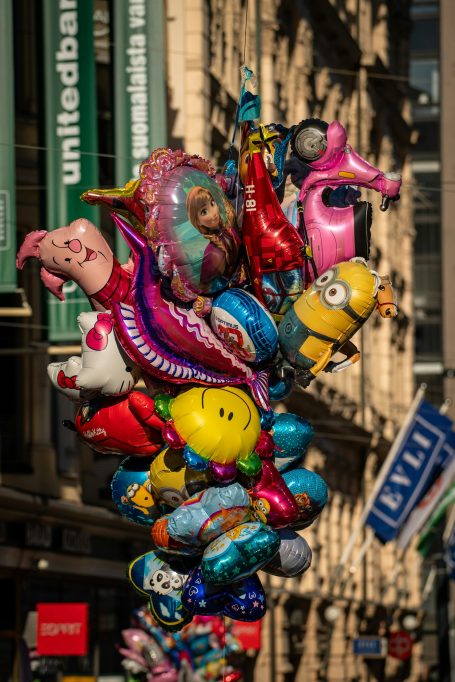 Helium-Ballons (nach Absprache)