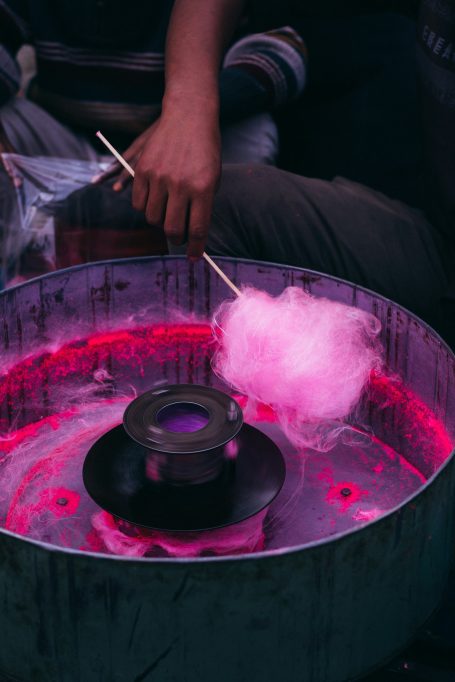 Zuckerwattenmaschine (25€/Tag)